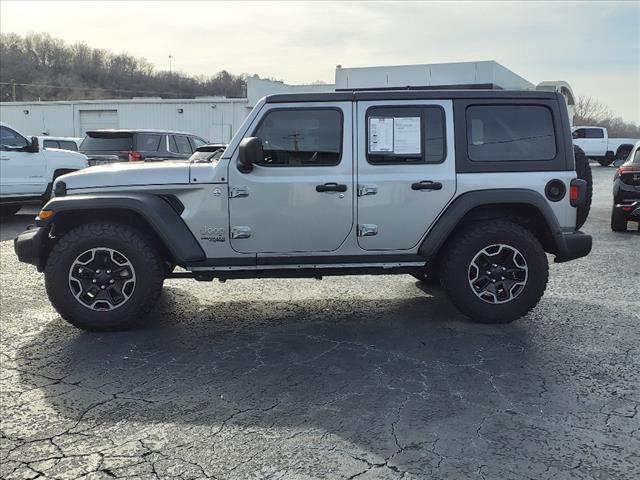 used 2021 Jeep Wrangler Unlimited car, priced at $31,450