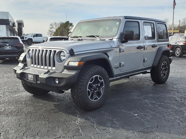 used 2021 Jeep Wrangler Unlimited car, priced at $31,450