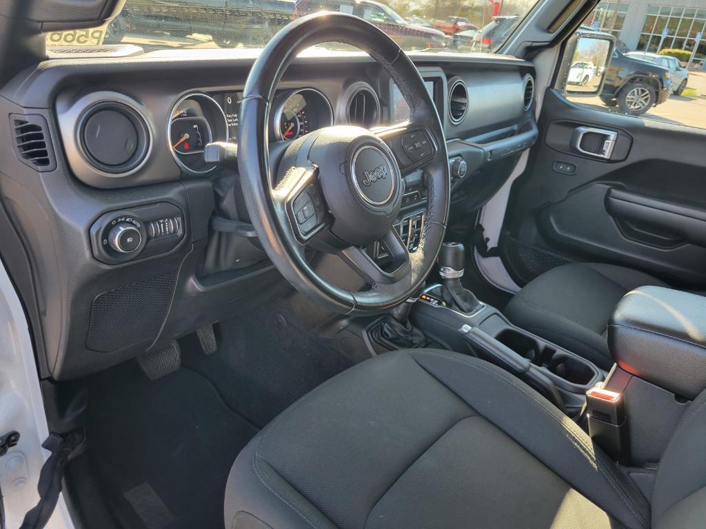 used 2021 Jeep Wrangler Unlimited car, priced at $29,849