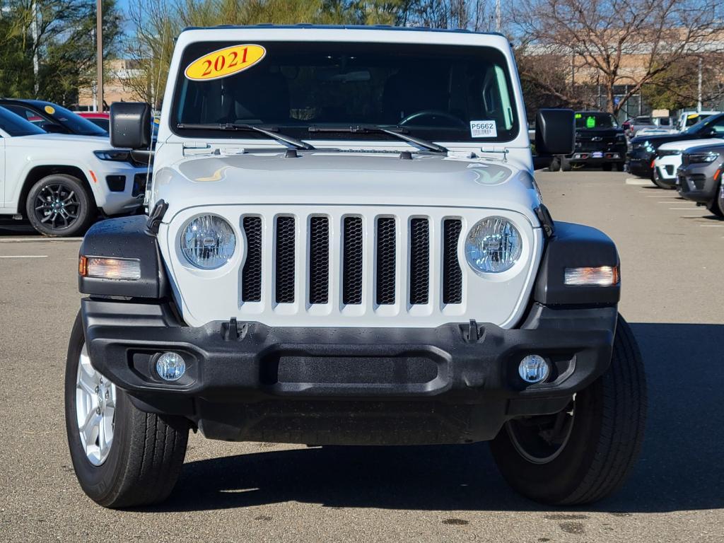 used 2021 Jeep Wrangler Unlimited car, priced at $29,849