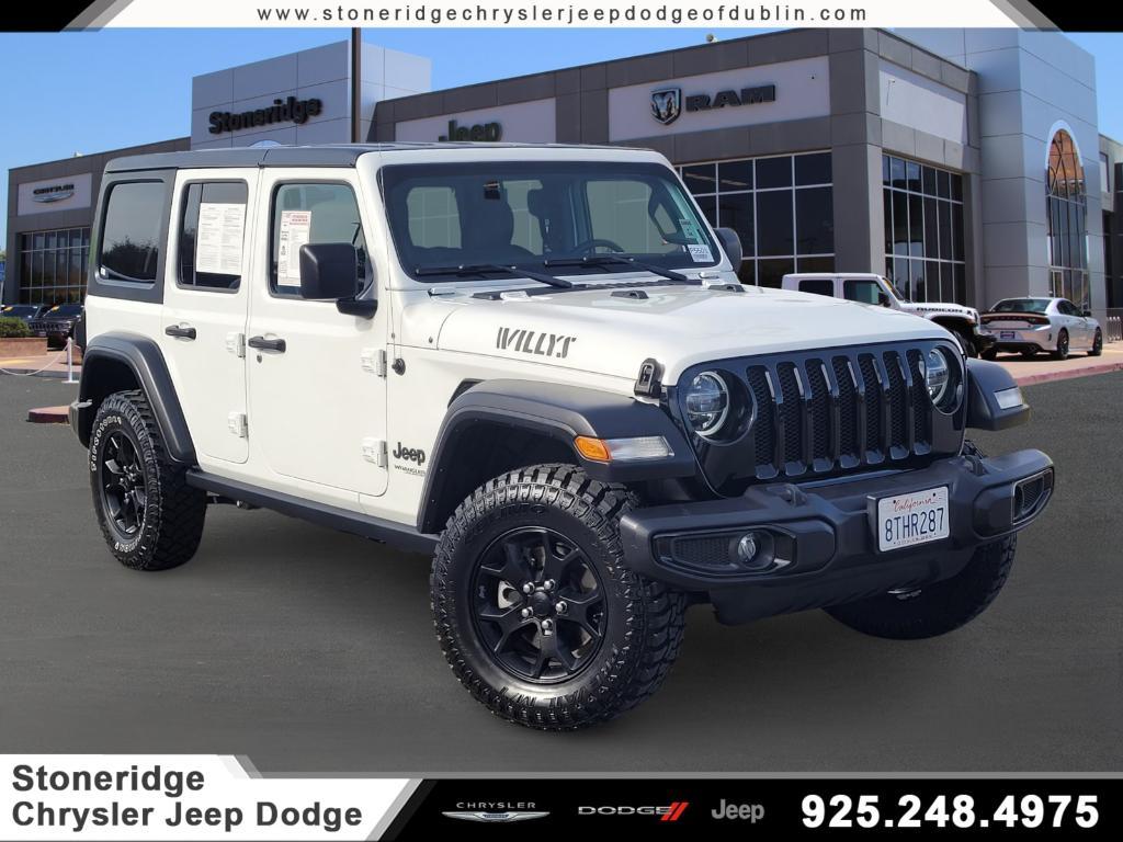 used 2021 Jeep Wrangler Unlimited car, priced at $30,488