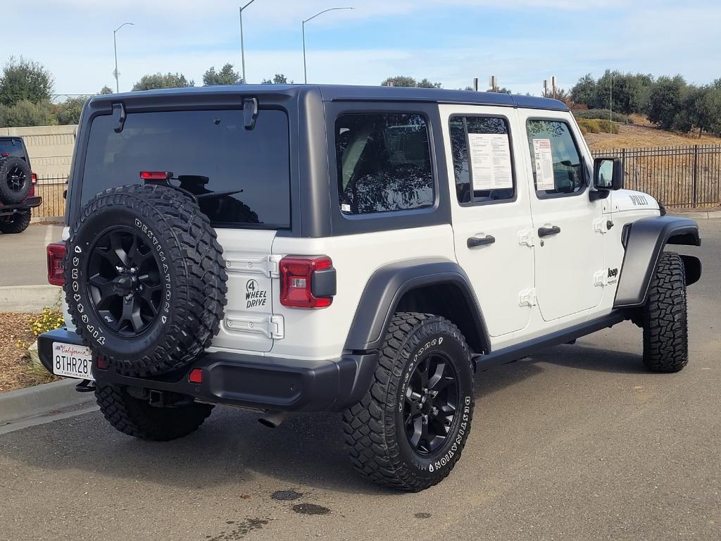 used 2021 Jeep Wrangler Unlimited car, priced at $30,488