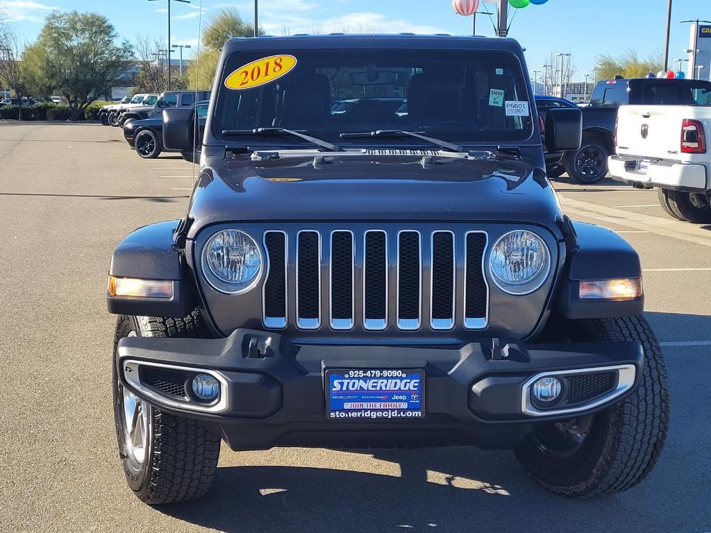 used 2018 Jeep Wrangler Unlimited car, priced at $25,488