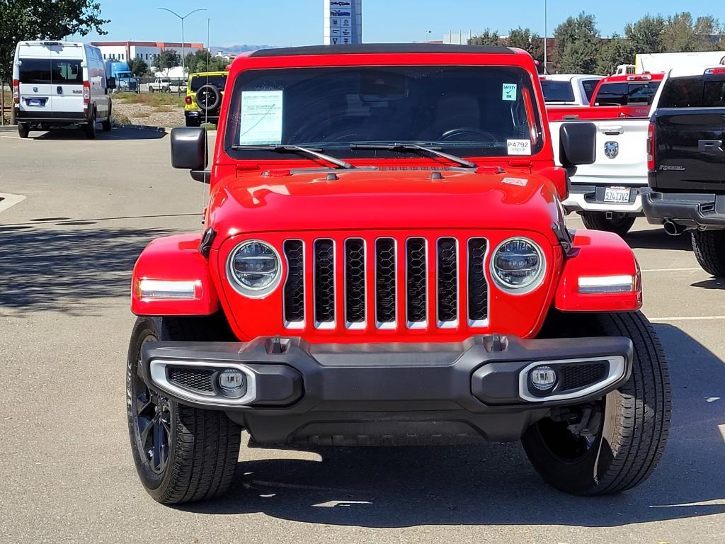 used 2021 Jeep Wrangler Unlimited 4xe car, priced at $38,488