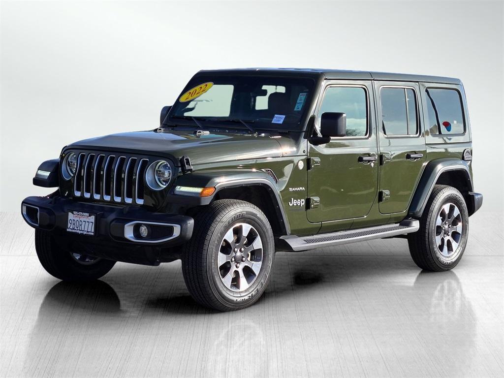 used 2022 Jeep Wrangler Unlimited car, priced at $39,863