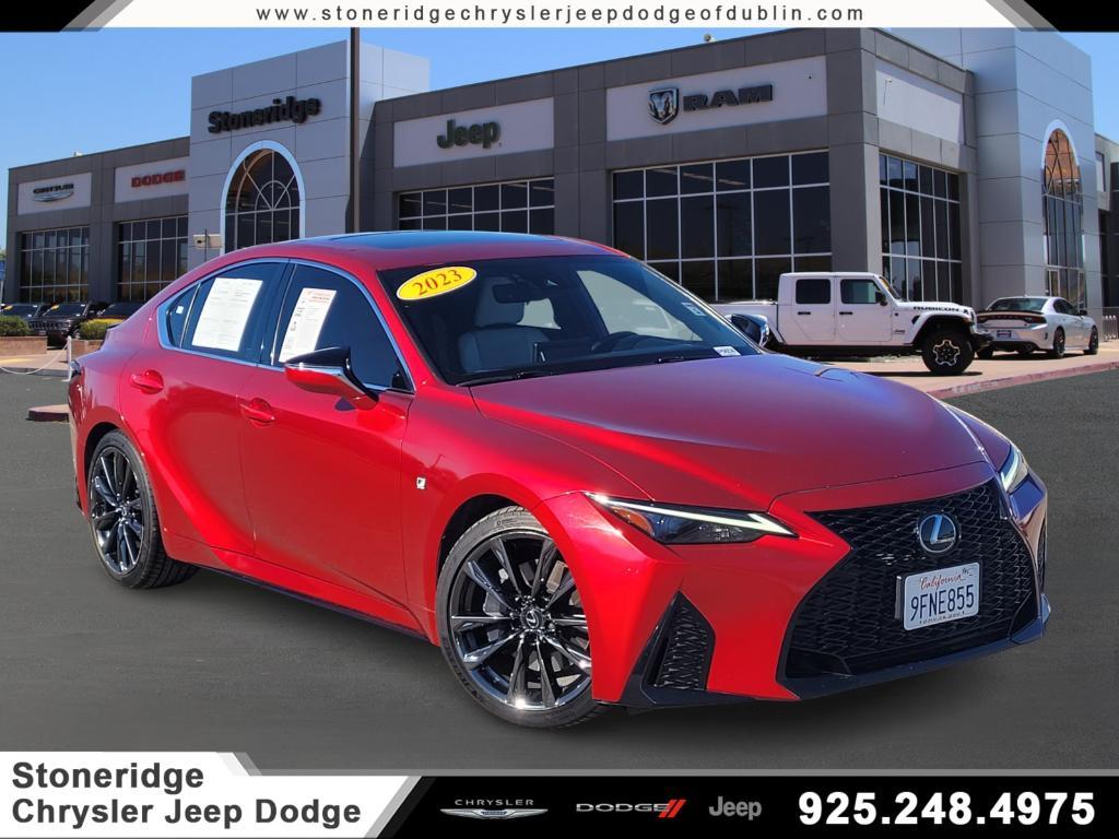 used 2023 Lexus IS 350 car, priced at $41,988