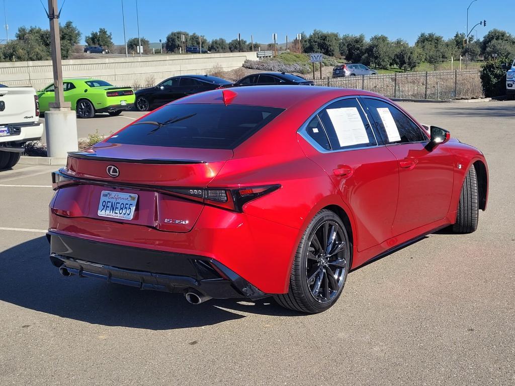 used 2023 Lexus IS 350 car, priced at $41,988