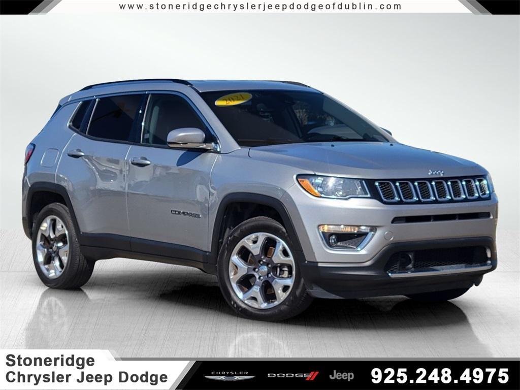 used 2021 Jeep Compass car, priced at $17,749