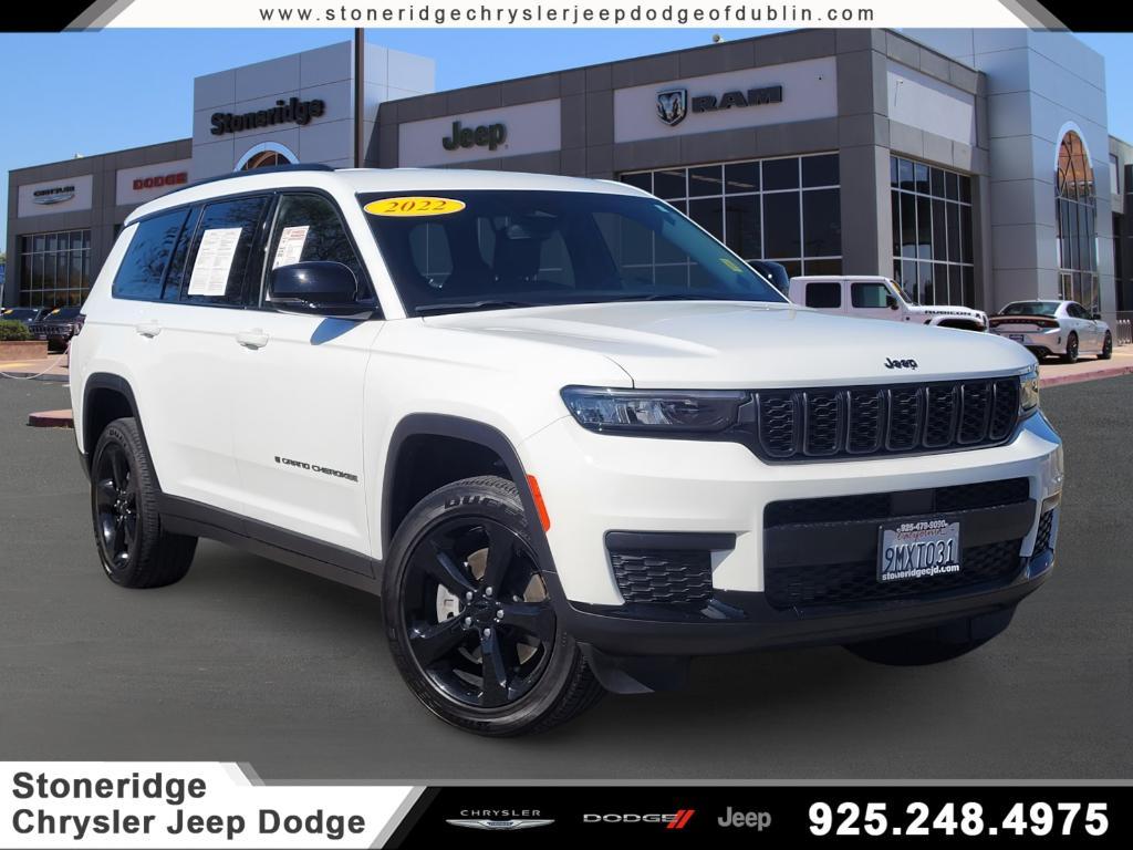 used 2022 Jeep Grand Cherokee L car, priced at $31,978