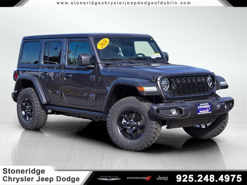 new 2026 Jeep Wrangler car, priced at $57,620
