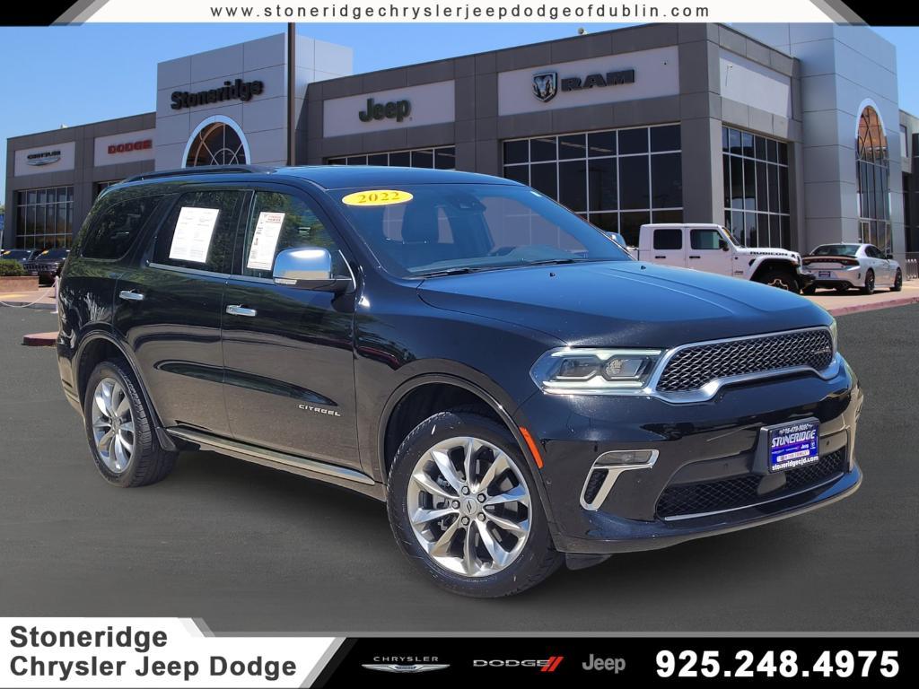 used 2022 Dodge Durango car, priced at $29,988