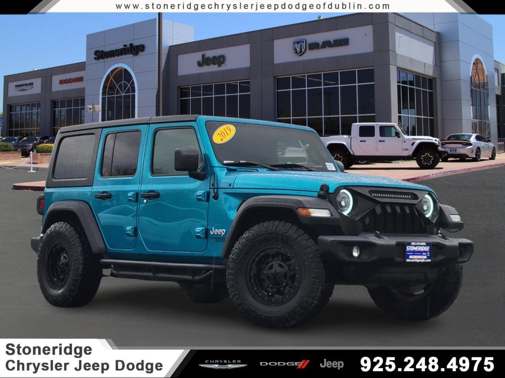 used 2019 Jeep Wrangler Unlimited car, priced at $25,995