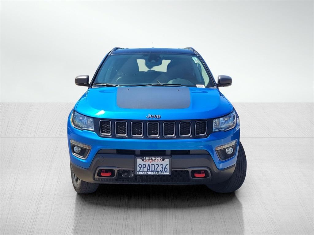used 2021 Jeep Compass car, priced at $19,275