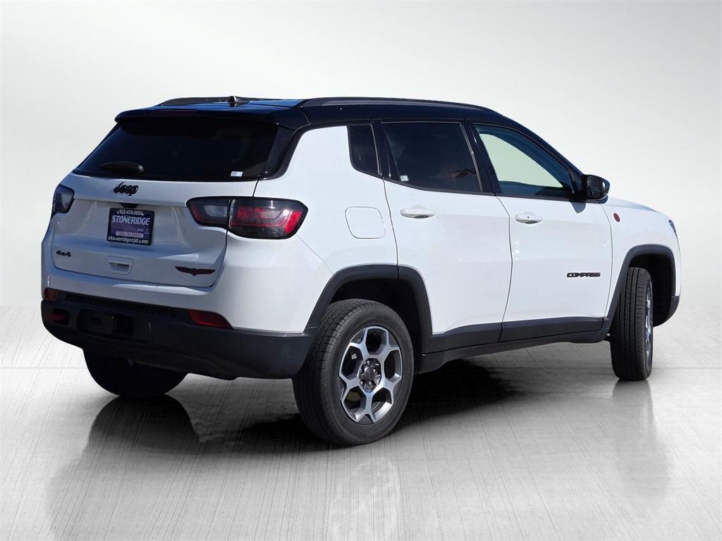 used 2022 Jeep Compass car, priced at $26,713