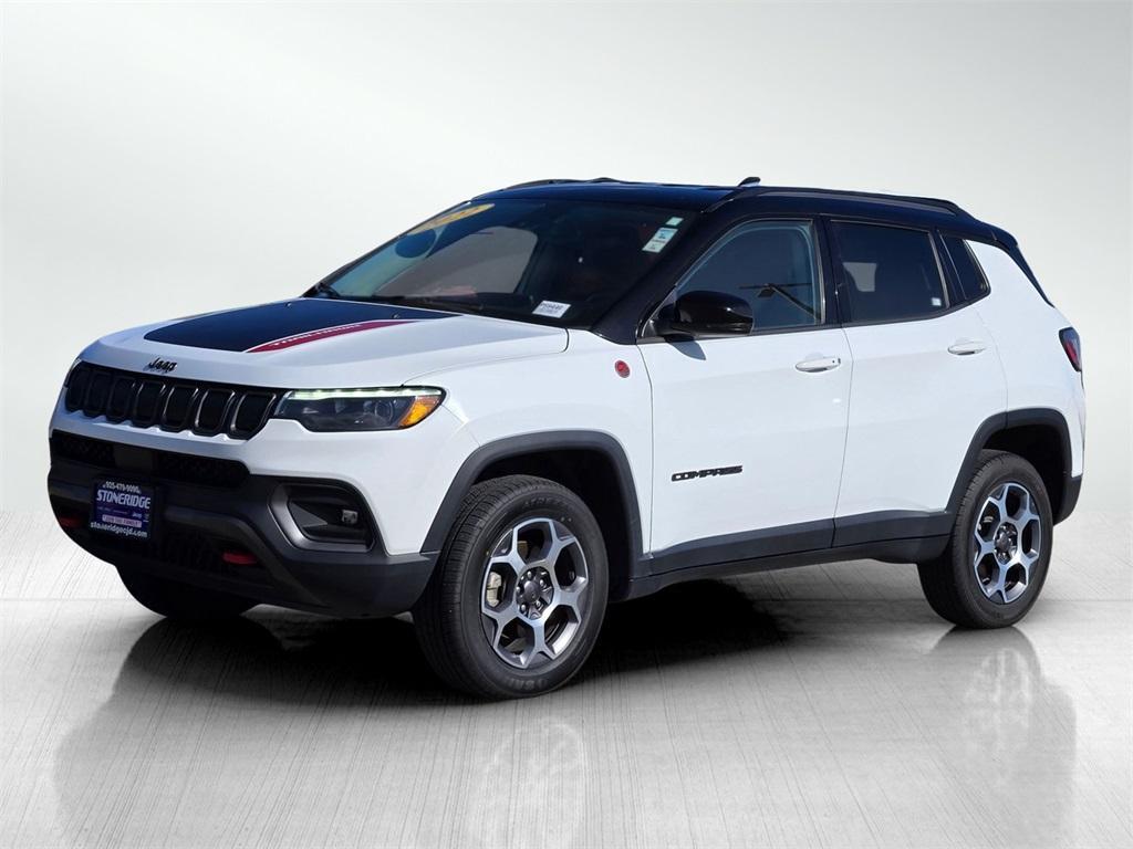 used 2022 Jeep Compass car, priced at $26,713