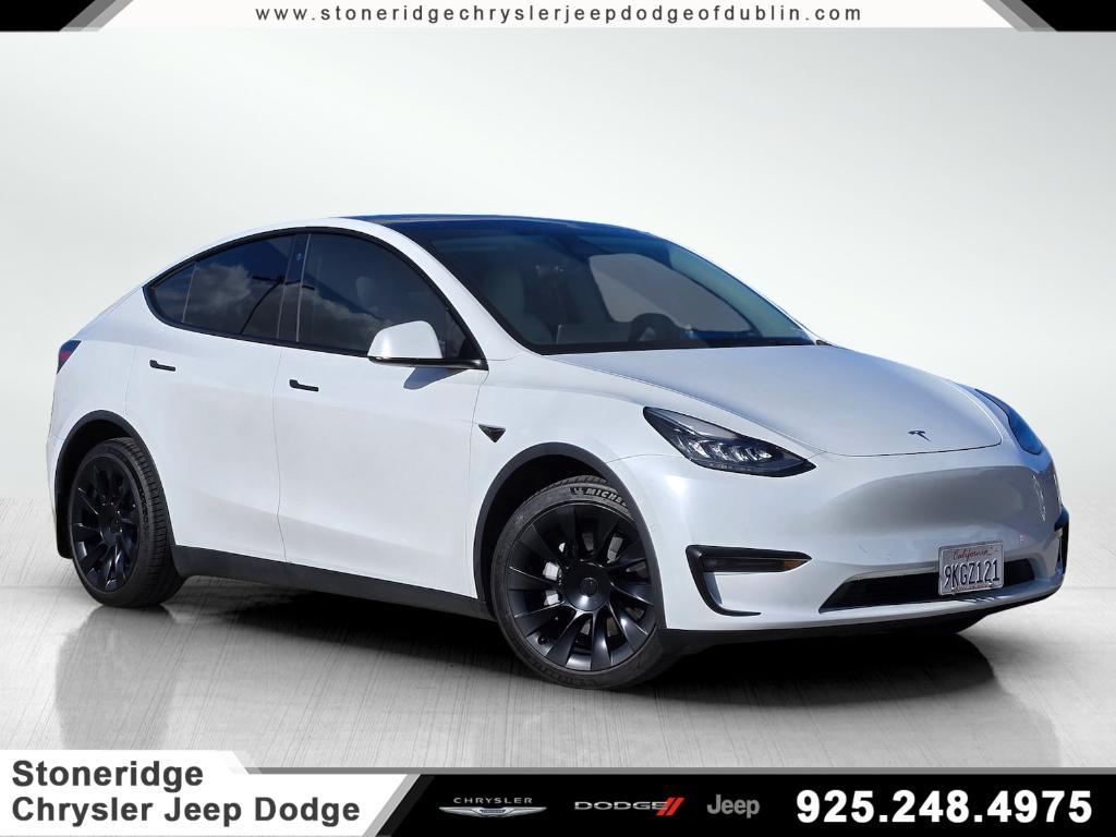 used 2021 Tesla Model Y car, priced at $34,865