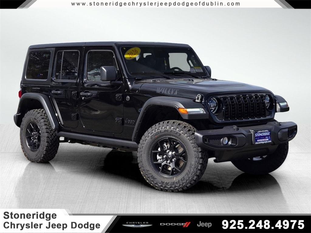 new 2026 Jeep Wrangler car, priced at $57,620