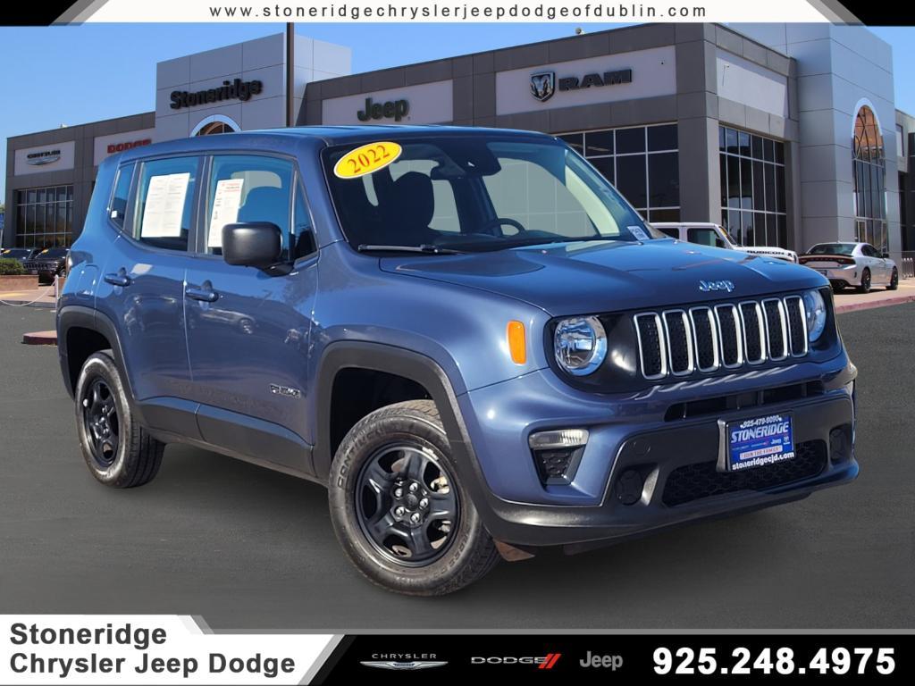 used 2022 Jeep Renegade car, priced at $17,568