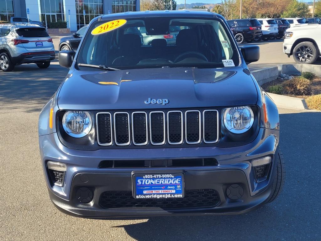 used 2022 Jeep Renegade car, priced at $17,568