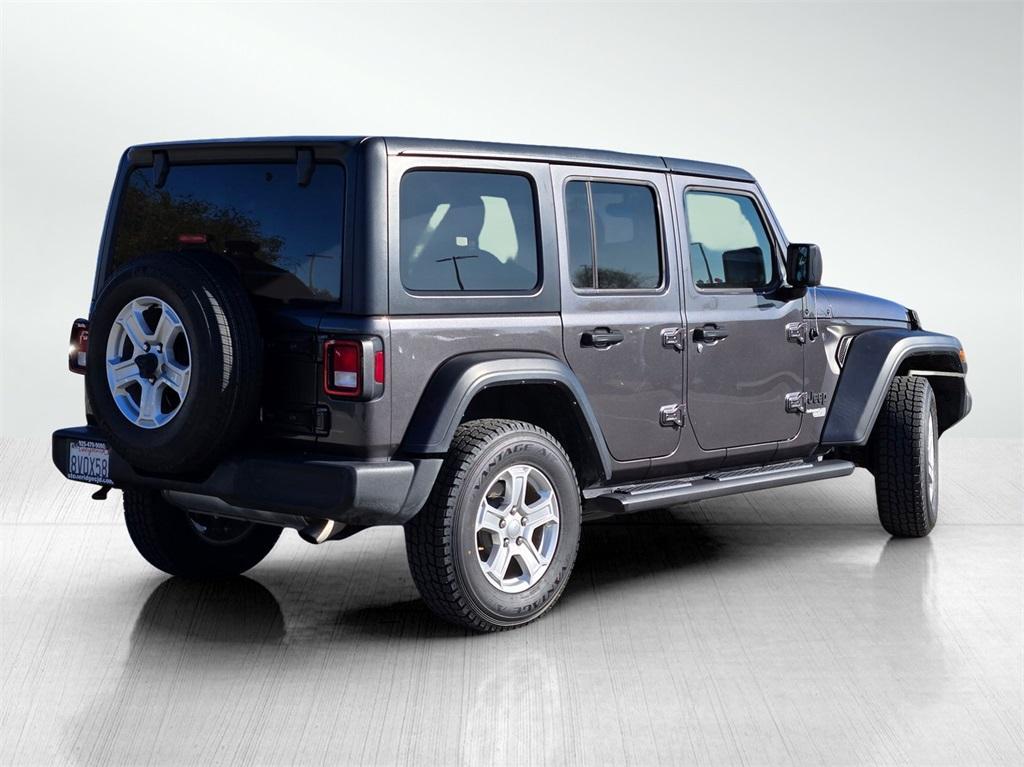 used 2021 Jeep Wrangler Unlimited car, priced at $32,199