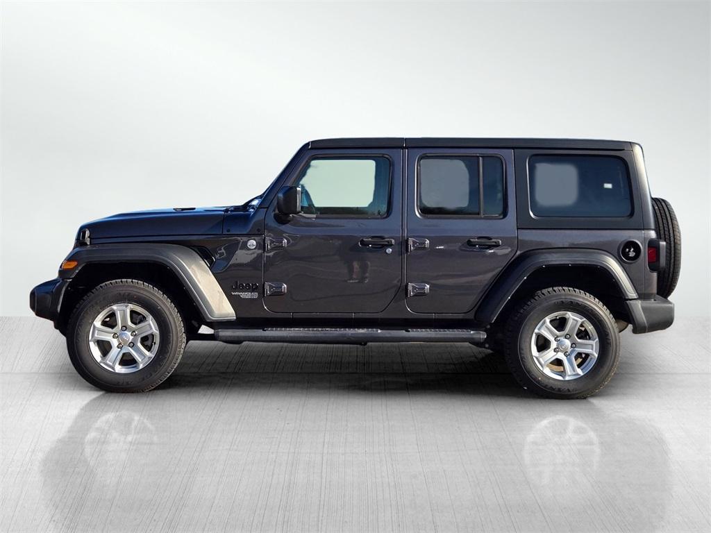 used 2021 Jeep Wrangler Unlimited car, priced at $32,199