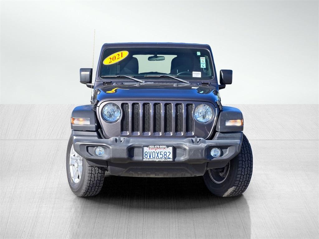 used 2021 Jeep Wrangler Unlimited car, priced at $32,199