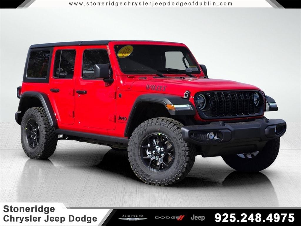new 2026 Jeep Wrangler car, priced at $55,200