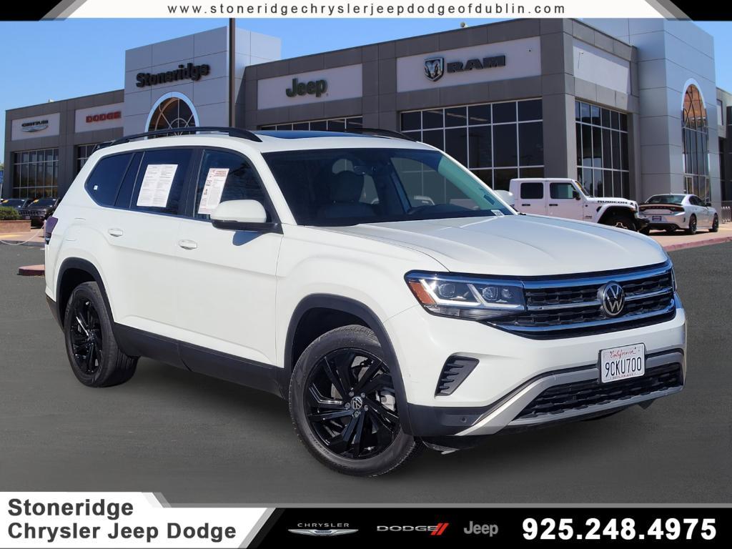 used 2022 Volkswagen Atlas car, priced at $27,588