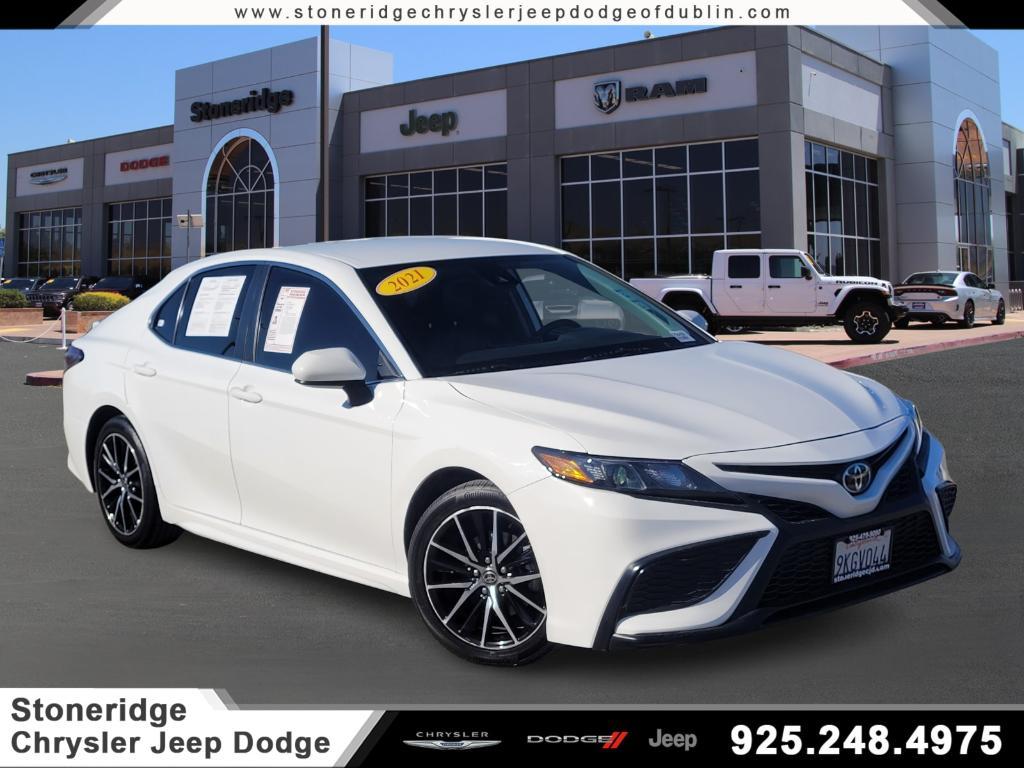 used 2021 Toyota Camry car, priced at $20,278