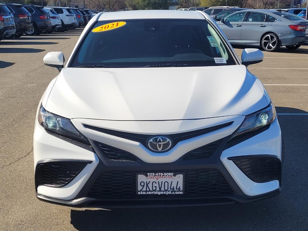 used 2021 Toyota Camry car, priced at $20,278