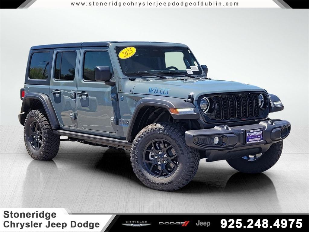 new 2025 Jeep Wrangler 4xe car, priced at $63,060