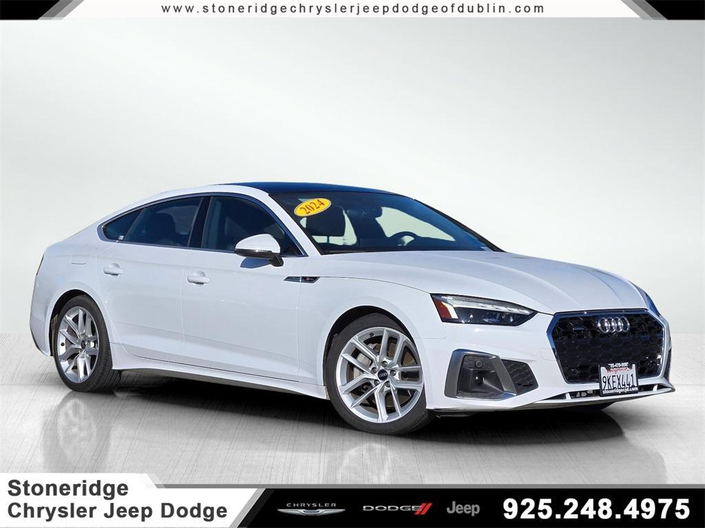 used 2024 Audi A5 Sportback car, priced at $39,532