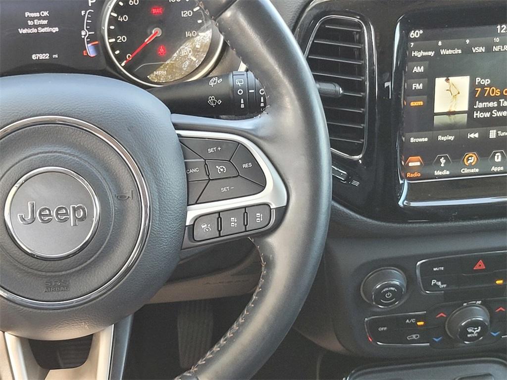 used 2019 Jeep Compass car, priced at $18,995