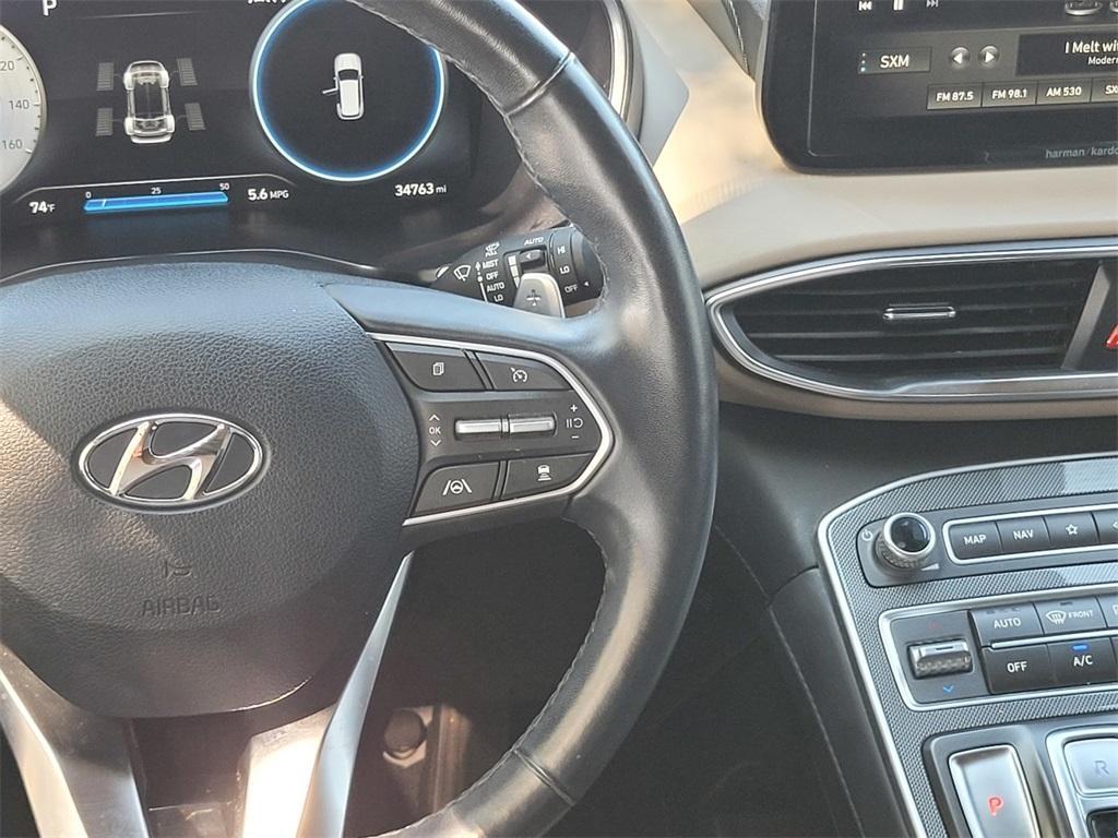 used 2022 Hyundai Santa Fe car, priced at $29,200