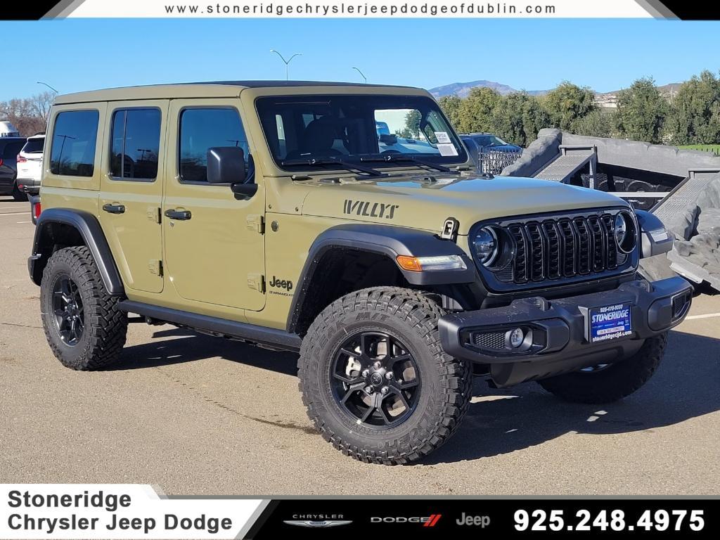 new 2025 Jeep Wrangler car, priced at $49,588