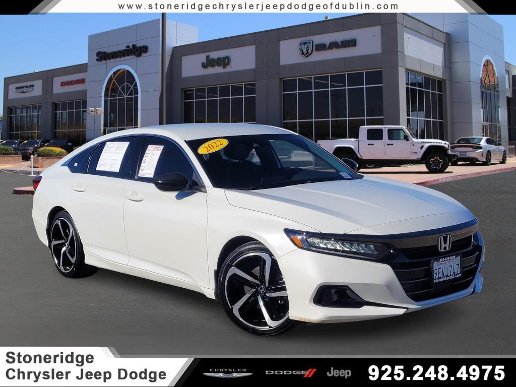 used 2022 Honda Accord car, priced at $25,388