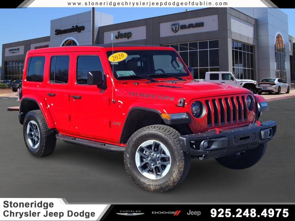 used 2020 Jeep Wrangler Unlimited car, priced at $35,288