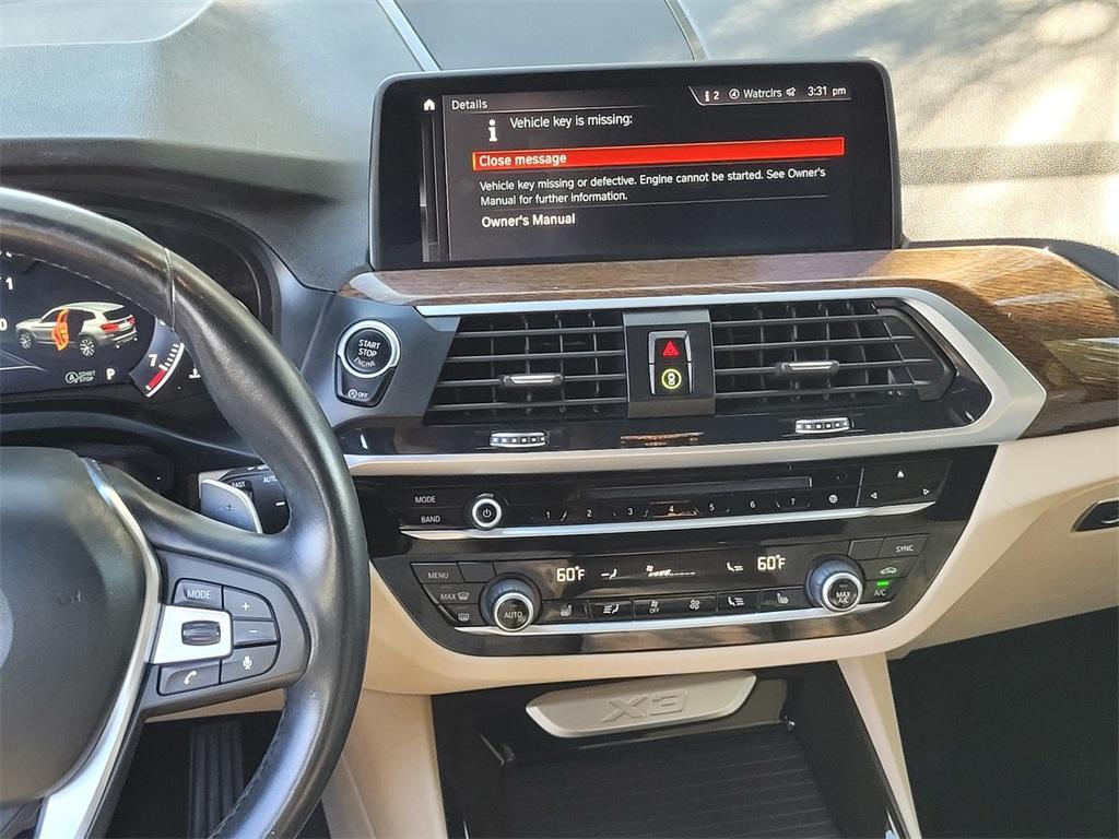 used 2019 BMW X3 car, priced at $17,878