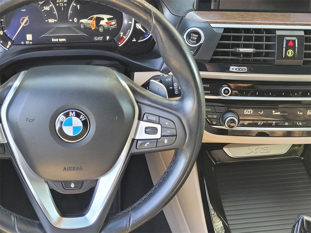 used 2019 BMW X3 car, priced at $17,878