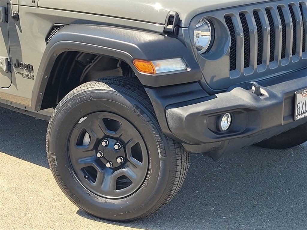 used 2021 Jeep Wrangler car, priced at $27,100