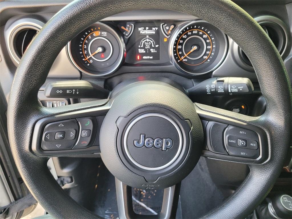 used 2021 Jeep Wrangler car, priced at $27,100