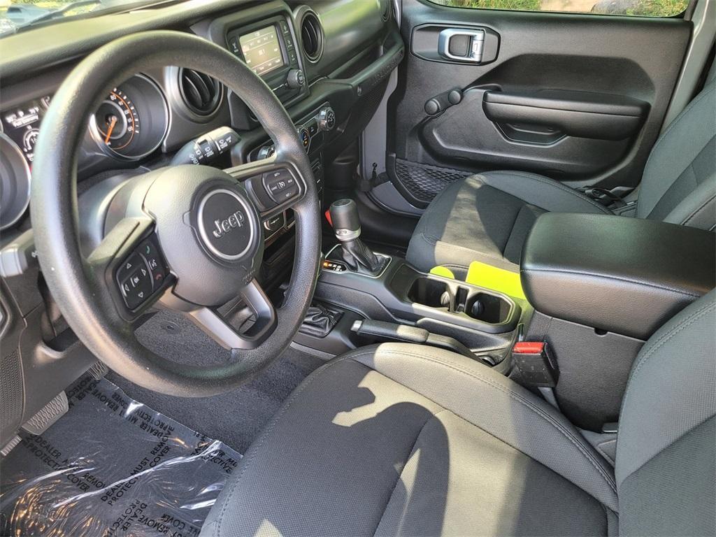used 2021 Jeep Wrangler car, priced at $27,100
