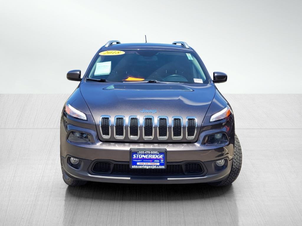 used 2018 Jeep Cherokee car, priced at $17,449