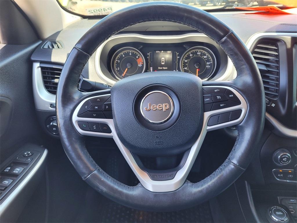 used 2018 Jeep Cherokee car, priced at $17,449