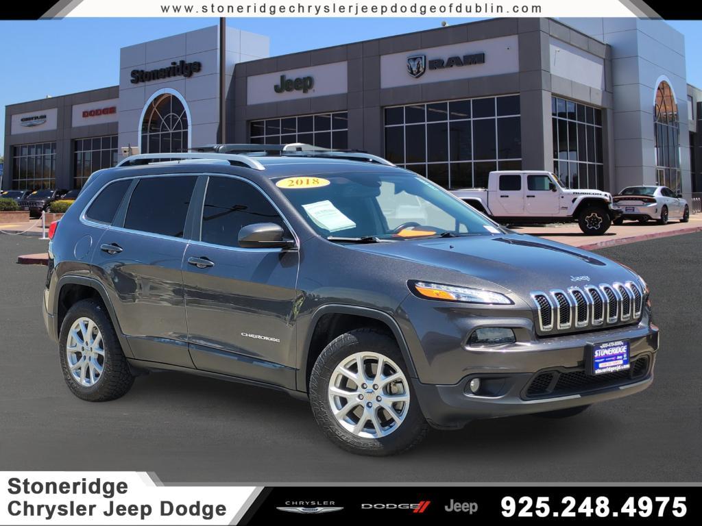 used 2018 Jeep Cherokee car, priced at $18,728