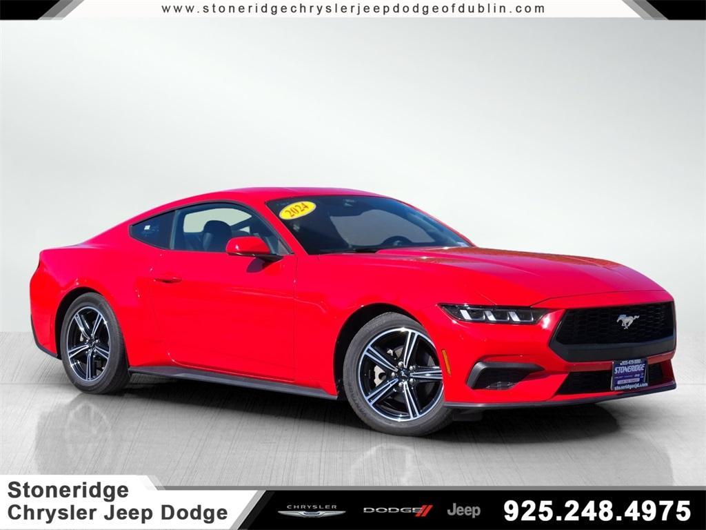 used 2024 Ford Mustang car, priced at $34,995