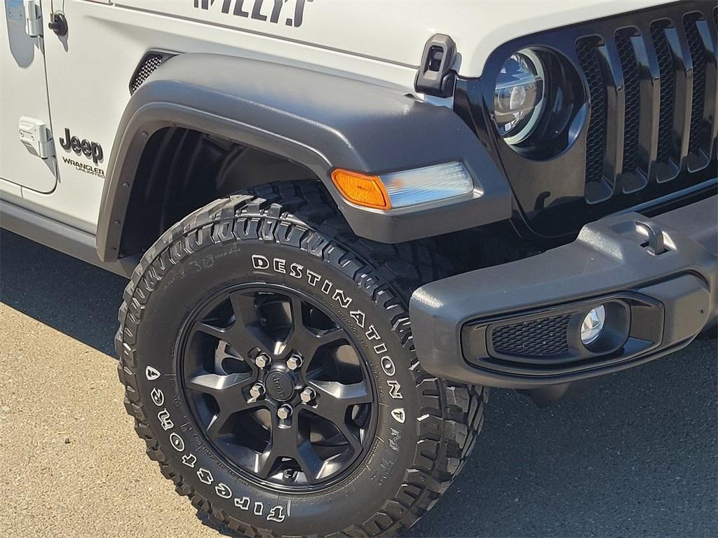 used 2021 Jeep Wrangler Unlimited car, priced at $33,588