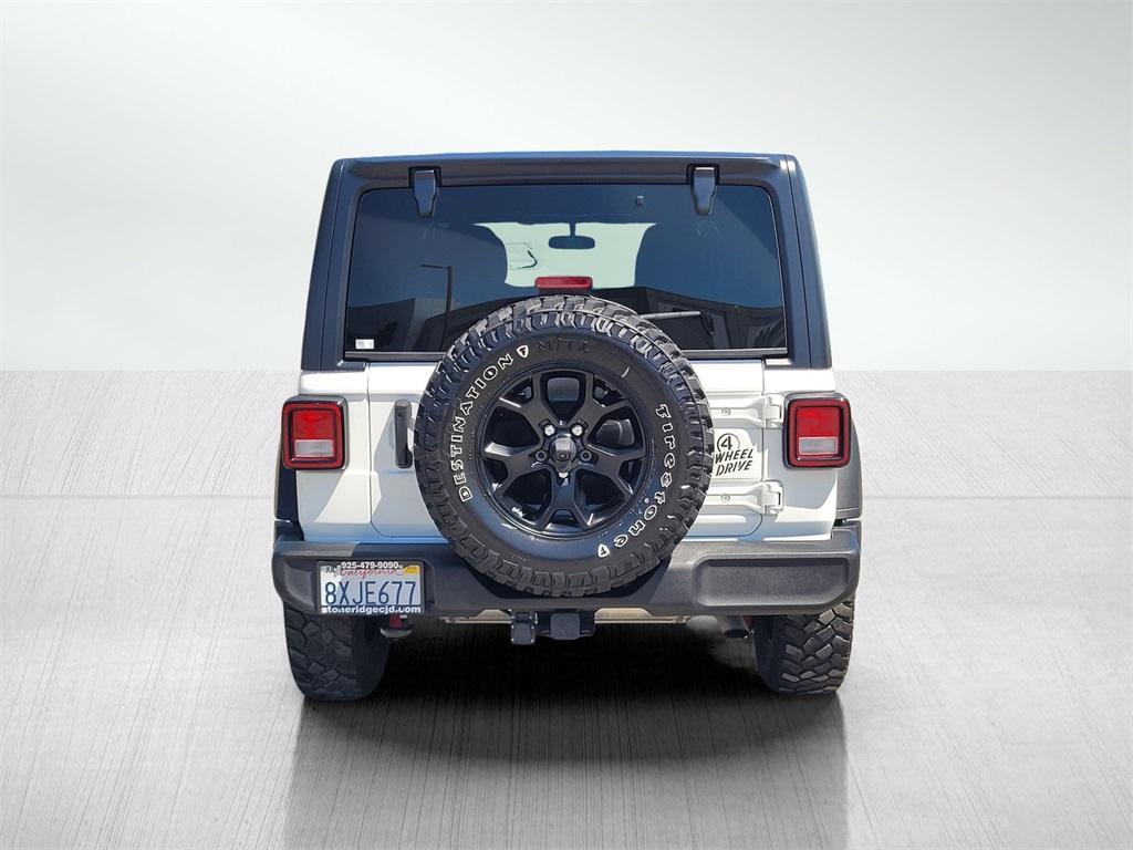 used 2021 Jeep Wrangler Unlimited car, priced at $33,588