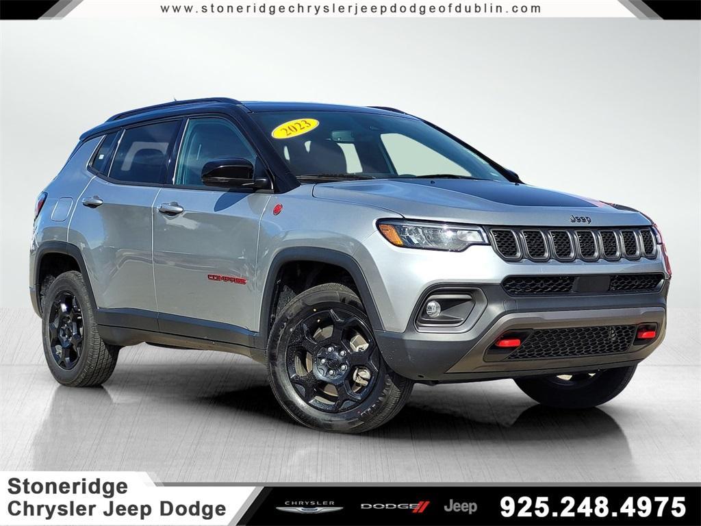 used 2023 Jeep Compass car, priced at $22,995