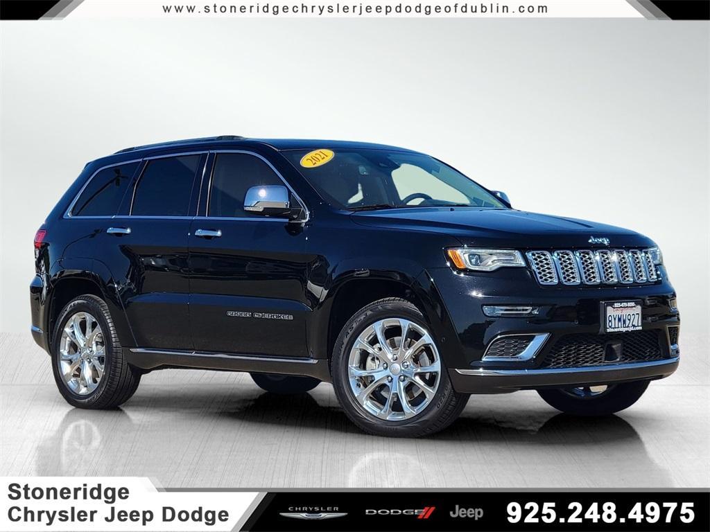 used 2021 Jeep Grand Cherokee car, priced at $42,981